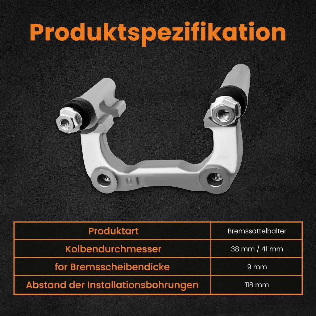 2x Remklauw + 2x Remklauw geschikt voor Audi A3 geschikt voor VW Golf 4 Seat Ibiza 2 3 6Q0615425A