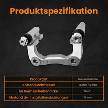 Laad de afbeelding in de galerijviewer, 2x Remklauw + 2x Remklauw geschikt voor Audi A3 geschikt voor VW Golf 4 Seat Ibiza 2 3 6Q0615425A