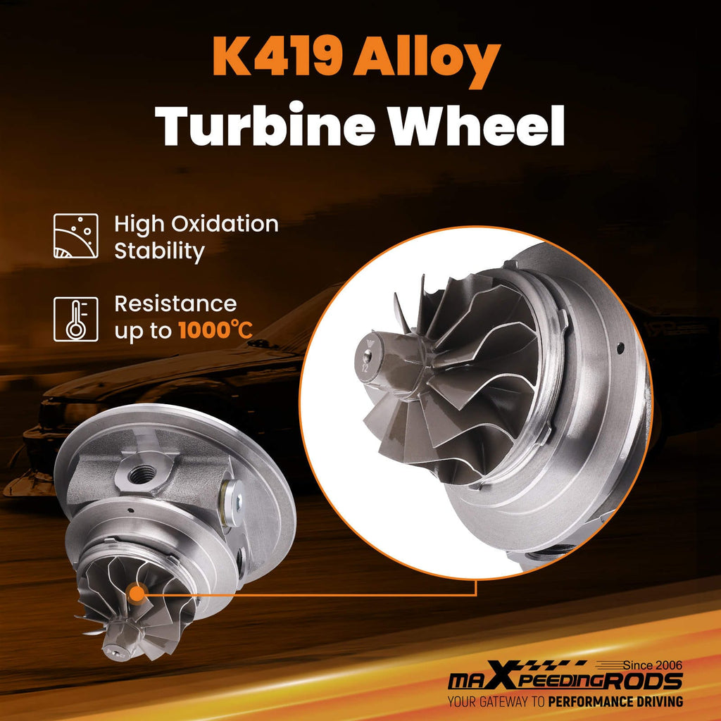 Billet Turbo CHRA cartridge geschikt voor VW Golf V 1K1 2.0 GTI 1984ccm 2006-2008 K04