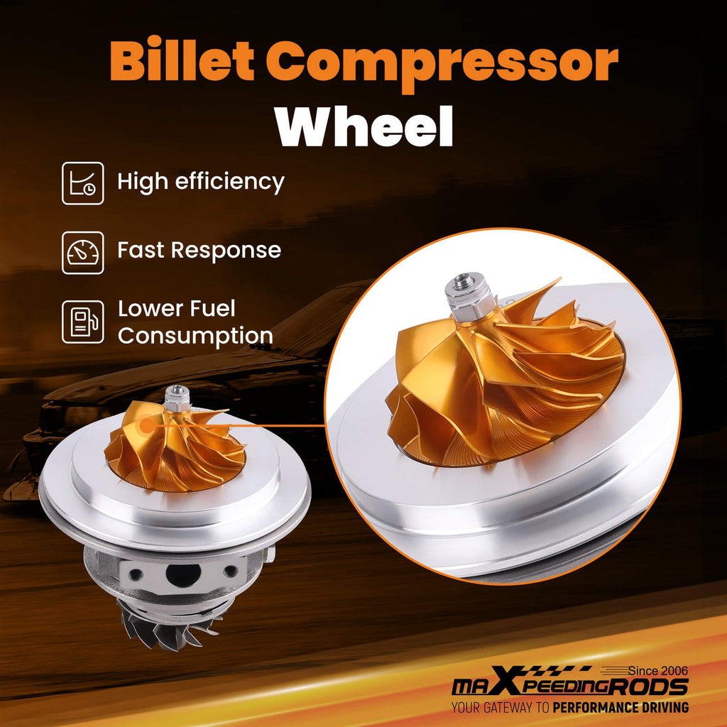 Billet Turbo CHRA cartridge geschikt voor VW Golf V 1K1 2.0 GTI 1984ccm 2006-2008 K04