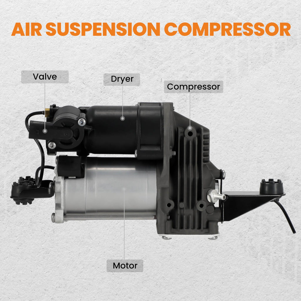 Pneumatic air veringspomp geschikt voor BMW 5-Serie E61 2003-2010 37106793778