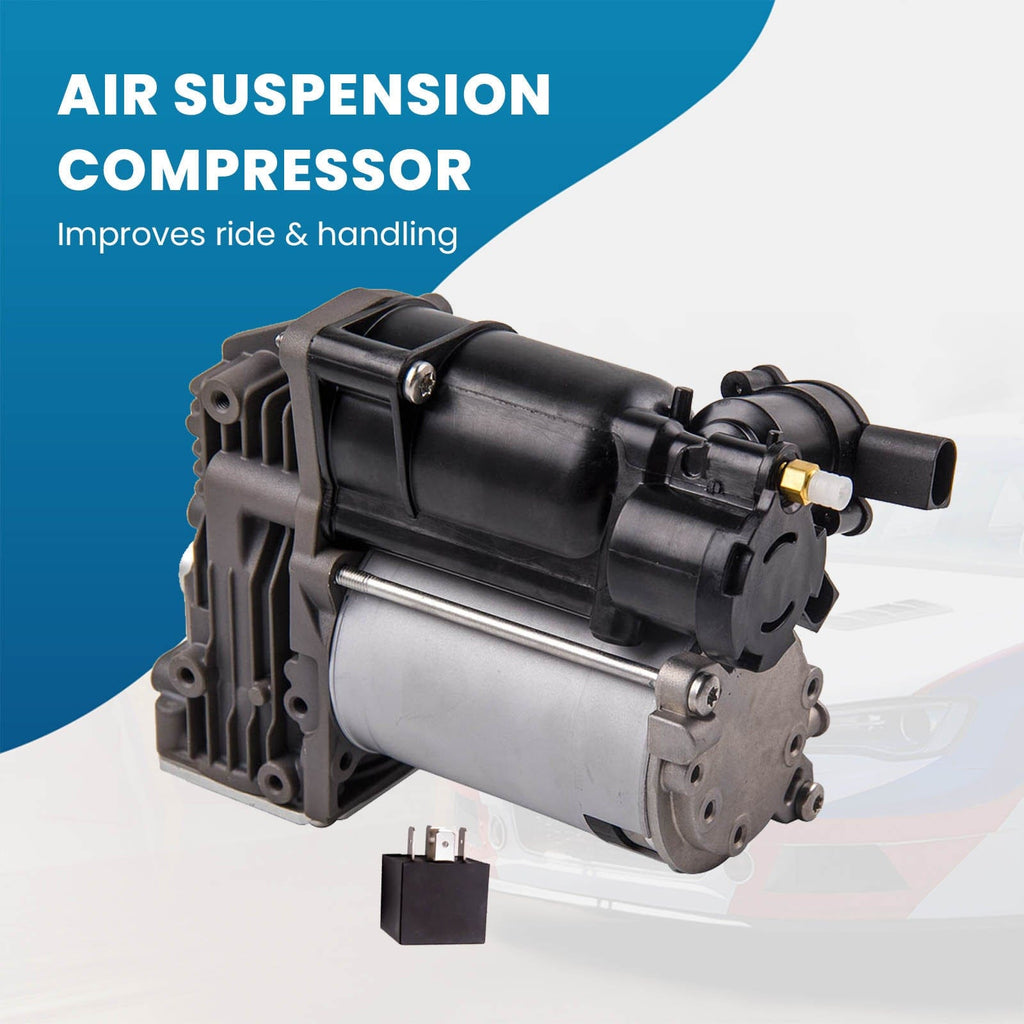 Luchtveringcompressor + Relay 37206789938 geschikt voor BMW X5 (E70) X6 (E71)