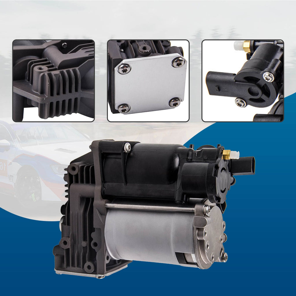 Luchtveringcompressor + Relay 37206789938 geschikt voor BMW X5 (E70) X6 (E71)
