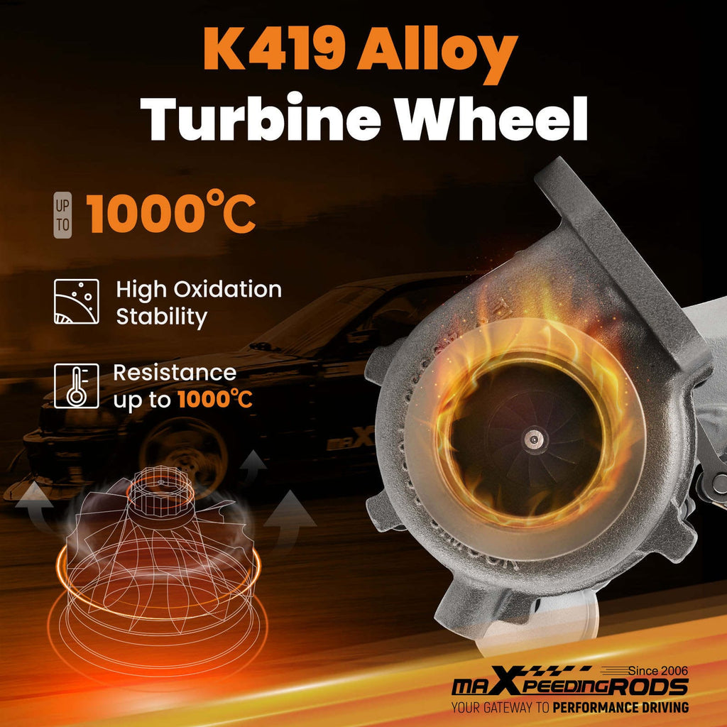 Billet Turbo geschikt voor BMW X1 20d (E84) 135kw N47D20 2012- 49335-00584 Oil cooling