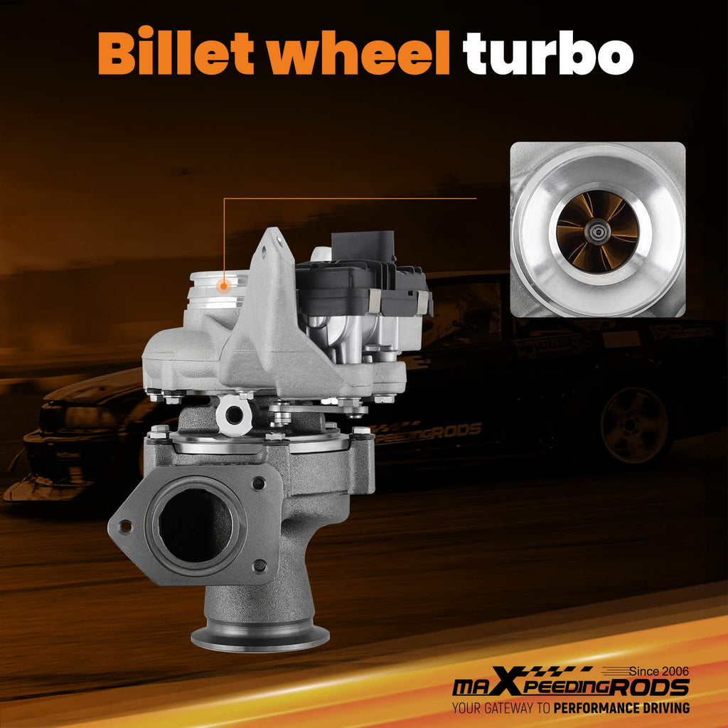 Billet Turbo geschikt voor BMW X1 20d (E84) 135kw N47D20 2012- 49335-00584 Oil cooling