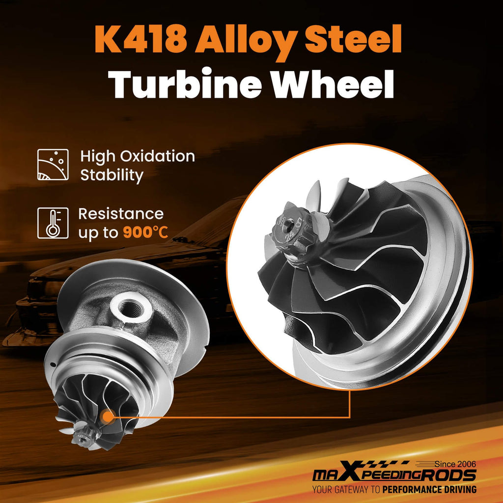 Turbo CHRA cartridge geschikt voor Citroen/ Ford/ PEUGEOT 207 208 308 1.6 HDi 1560 ccm