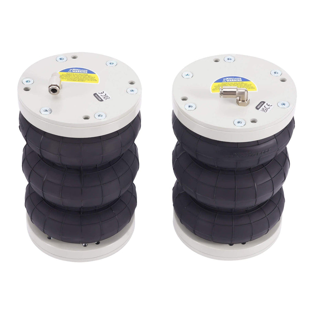2x achter Luchtvering Kit geschikt voor Iveco Daily 35S & 35L Single Wheel 2014-