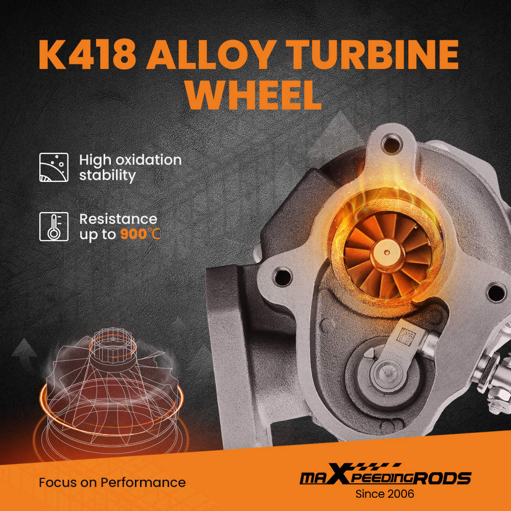 Turbo geschikt voor VW T4 Transporter 2.5 TDI AJT/AYY/ACV/AUF/AYC K14-018 Turbo