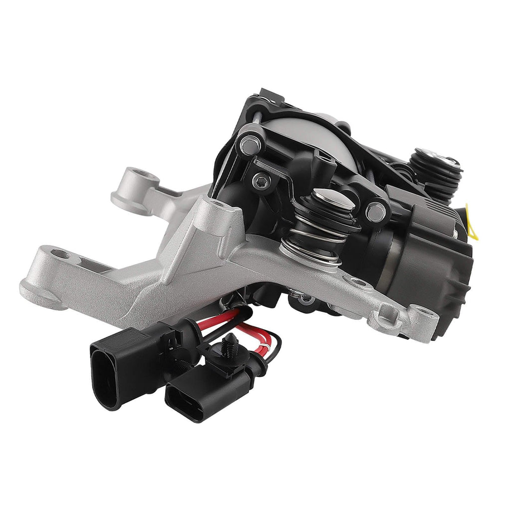 Luchtveringcompressor + Beugel geschikt voor Porsche Cayenne 92A geschikt voor VW Touareg 7P5, 7P6