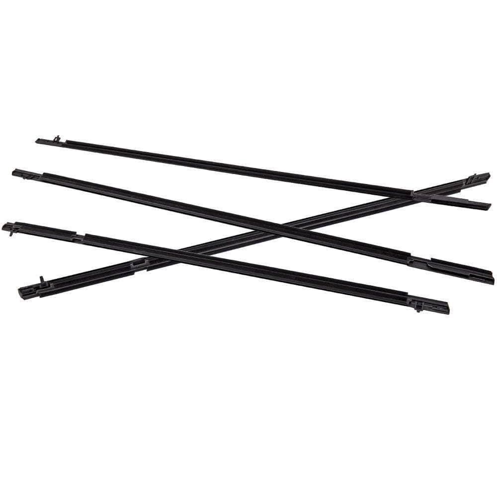4x Window Weatherstrip Outer Pre-formed For Honda Civic 2006-2011