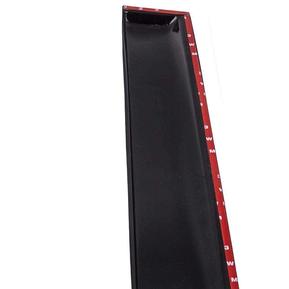 ABC Window Visor Zijwindschermen suitable voor Mitsubishi Pajero 2000-2019 Weathershield