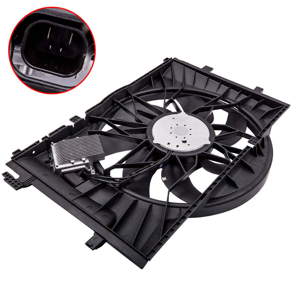 Radiateur Ventilator Electric Ventilator geschikt voor Mercedes-Benz CLC-Klasse W203 W209 CL203