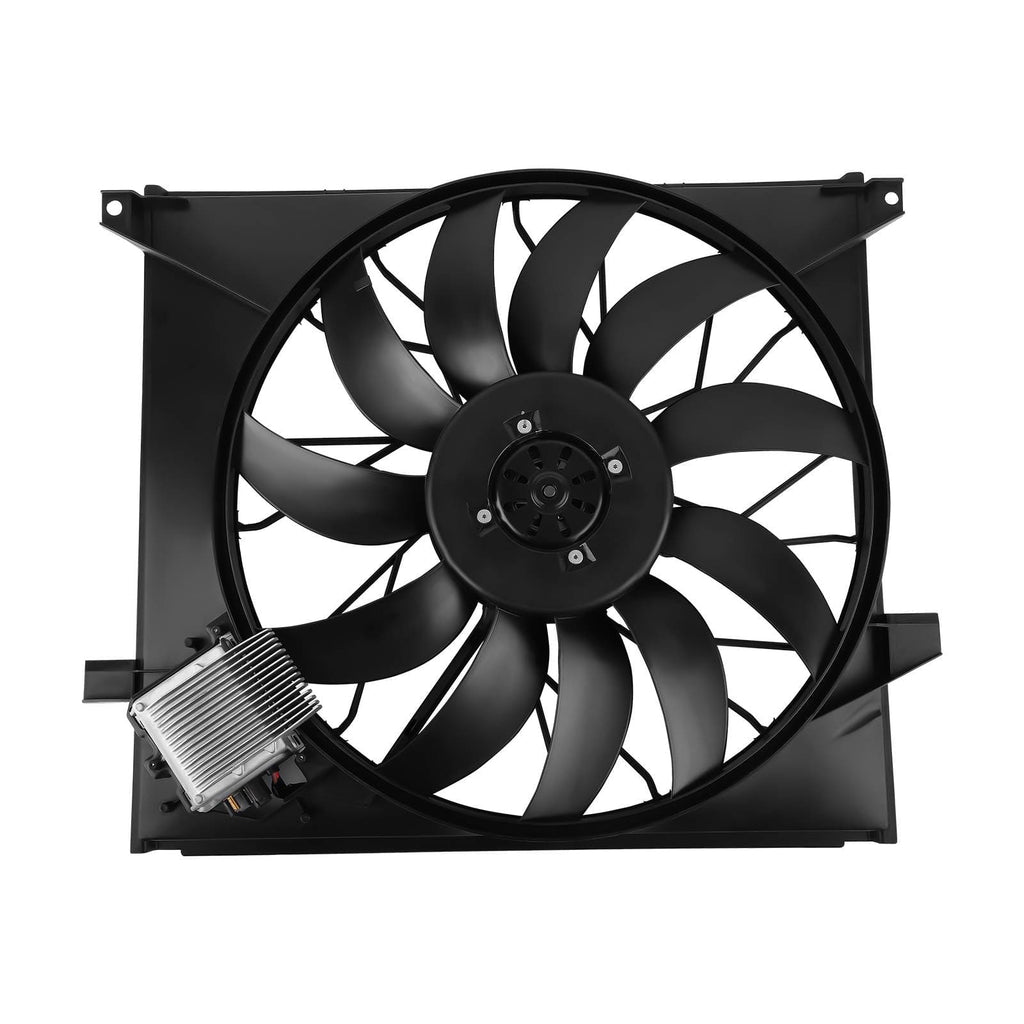 Electric Ventilator Radiateur Engine Cooling geschikt voor Mercedes W163 ML55 AMG 2000-2003 163500029