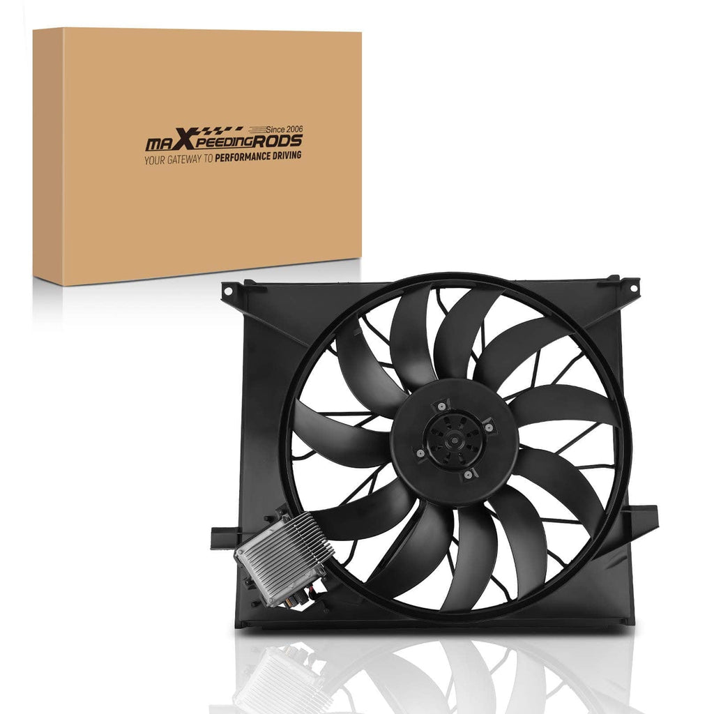 Electric Ventilator Radiateur Engine Cooling geschikt voor Mercedes W163 ML55 AMG 2000-2003 163500029