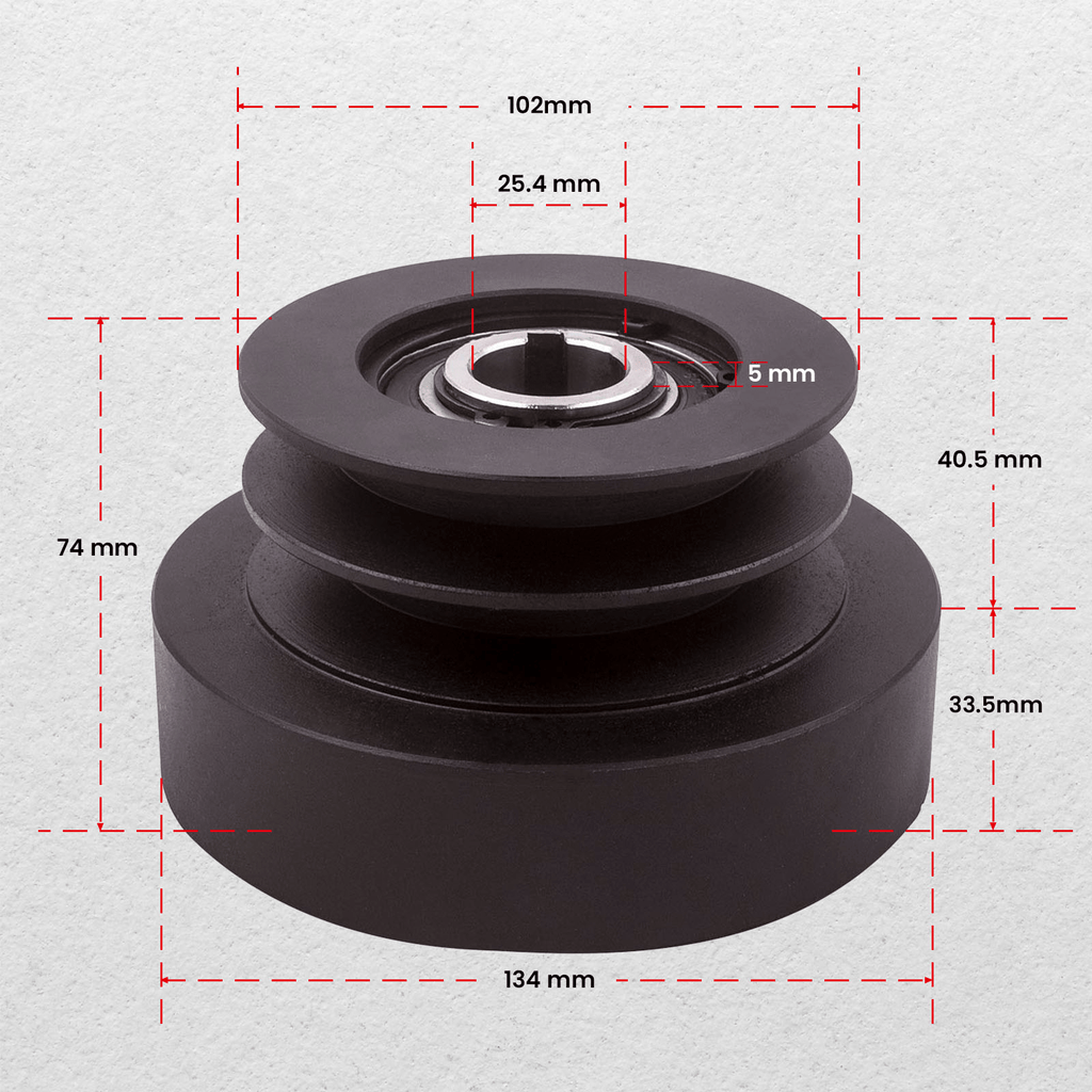 Centrifugal Clutch poelie voor GO KARTS ATV, LTV, 8HP-16HP vehicles