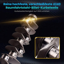 Laad de afbeelding in de galerijviewer, Krukas geschikt voor Fiat 128 Punto GT 1.4L 67.4mm Billet Crank 1800BHP