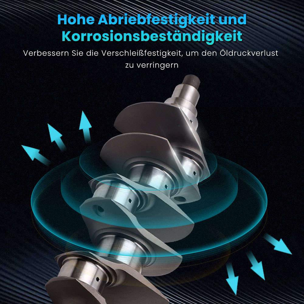 Krukas geschikt voor Fiat 128 Punto GT 1.4L 67.4mm Billet Crank 1800BHP
