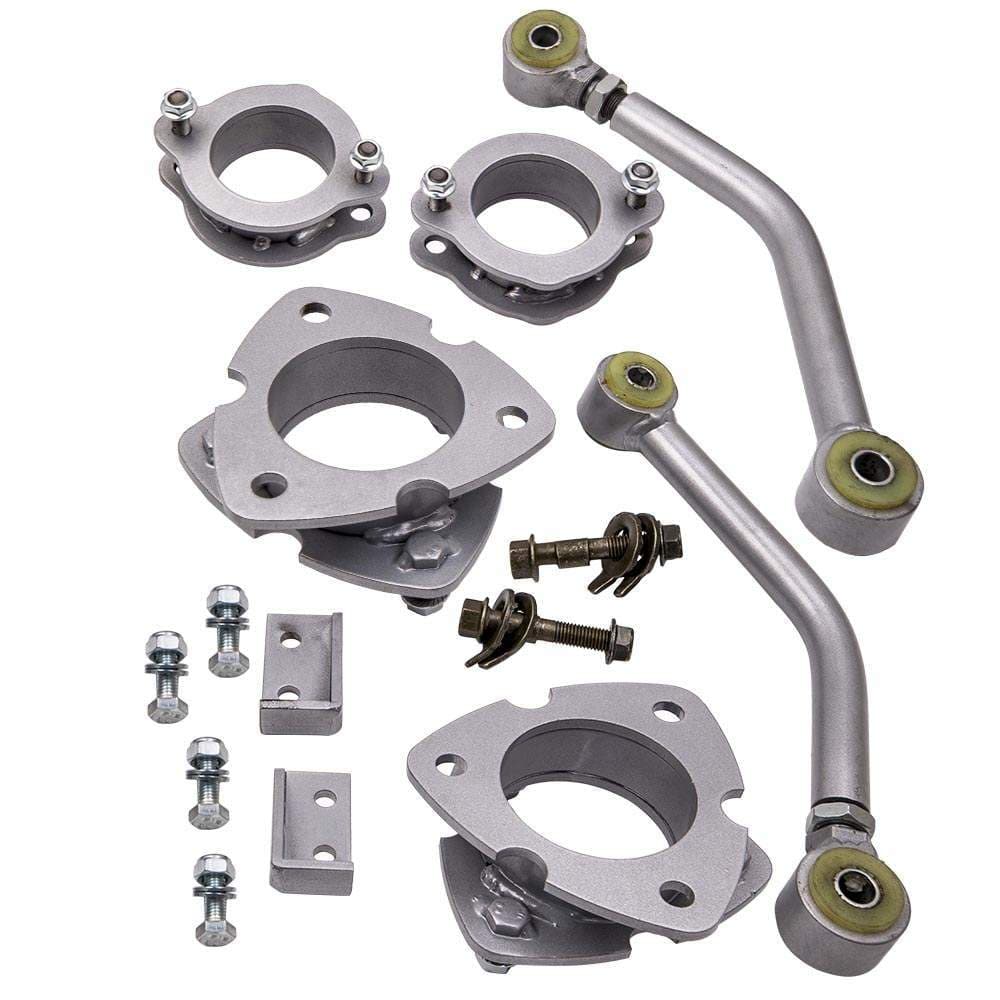 2 voor/achter Spacer Lift Kit geschikt voor Jeep Compass Patriot MK 2007-2017