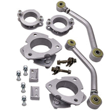 Laad de afbeelding in de galerijviewer, 2 voor/achter Spacer Lift Kit geschikt voor Jeep Compass Patriot MK 2007-2017