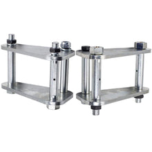 Laad de afbeelding in de galerijviewer, 2 stuks Extended Shackles geschikt voor Toyota Landcruiser 73 75 40 60 Serie voor or achter