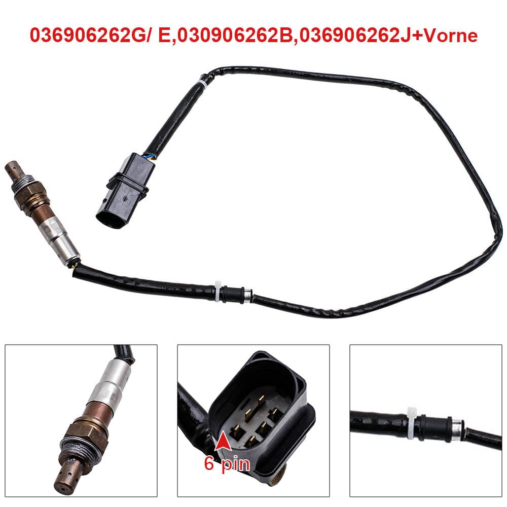 5-WIRE O2 LAMBDA ZUURSTOFSENSOR geschikt voor AUDI VW SEAT SKODA 1.4 1.6 16V 1.6i FSI