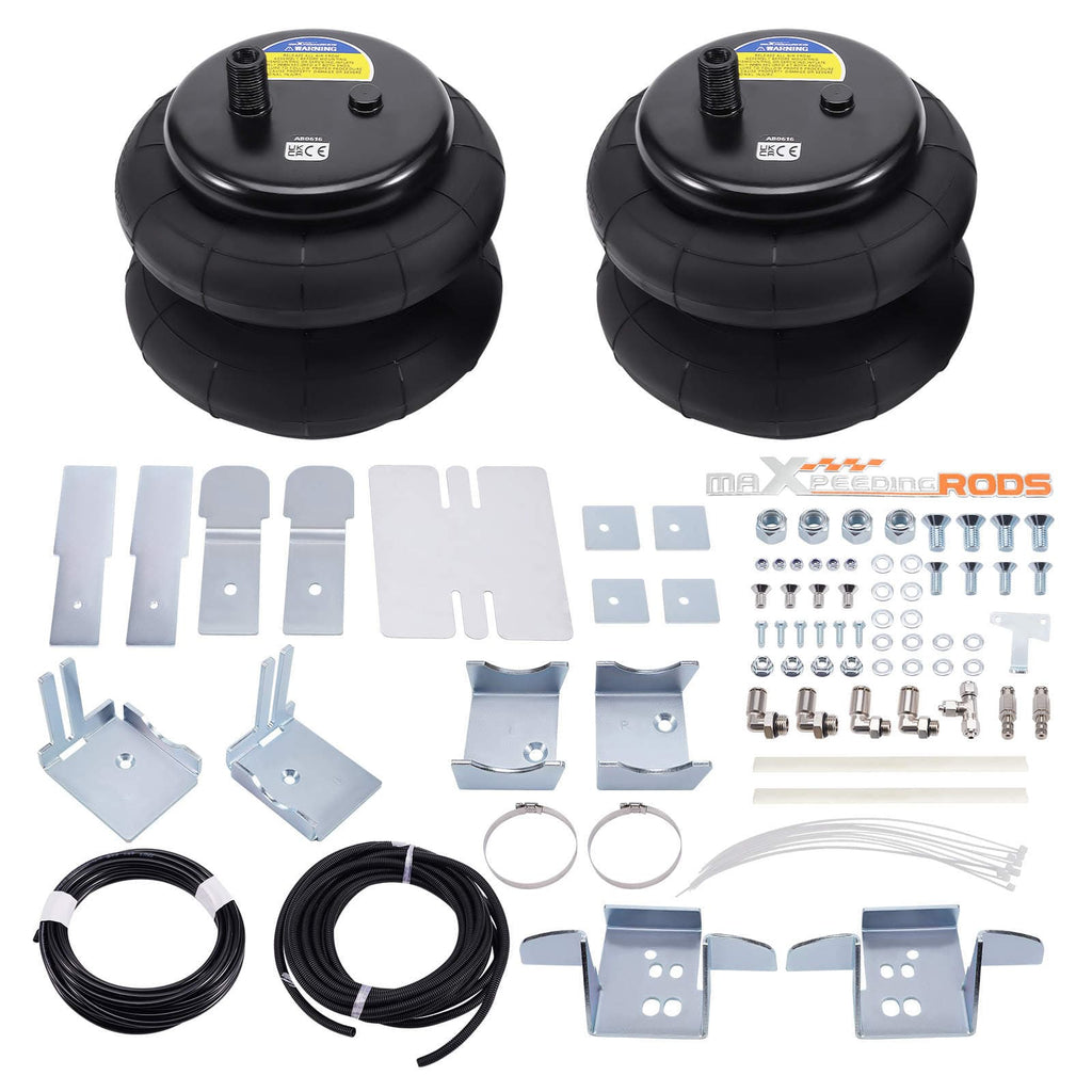 2x Luchtvering + Beugel Kit geschikt voor Mercedes Sprinter 3.5-T VS30 907 RWD 2018-