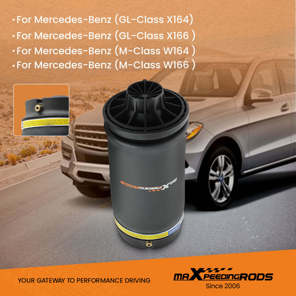 2x achter Luchtvering Spring geschikt voor Mercedes-Benz ML GL X164 W164