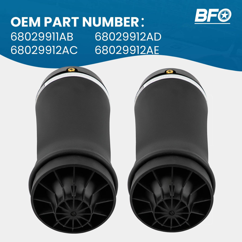 2x achter Luchtvering Spring geschikt voor Jeep Grand Cherokee IV WK, WK2 2011-2015 68029911AB