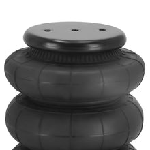 Laad de afbeelding in de galerijviewer, 2x Triple Bellows Luchtbalg 2600 lbs Standard Luchtvering geschikt voor Light Duty Mini-vrachtwagens