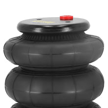 Laad de afbeelding in de galerijviewer, 2x Triple Bellows Luchtbalg 2600 lbs Standard Luchtvering geschikt voor Light Duty Mini-vrachtwagens