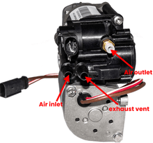 Laad de afbeelding in de galerijviewer, Geschikt voor BMW 5 Serie F07 F11 GT Luchtveringcompressor 37206789165 Air Supply