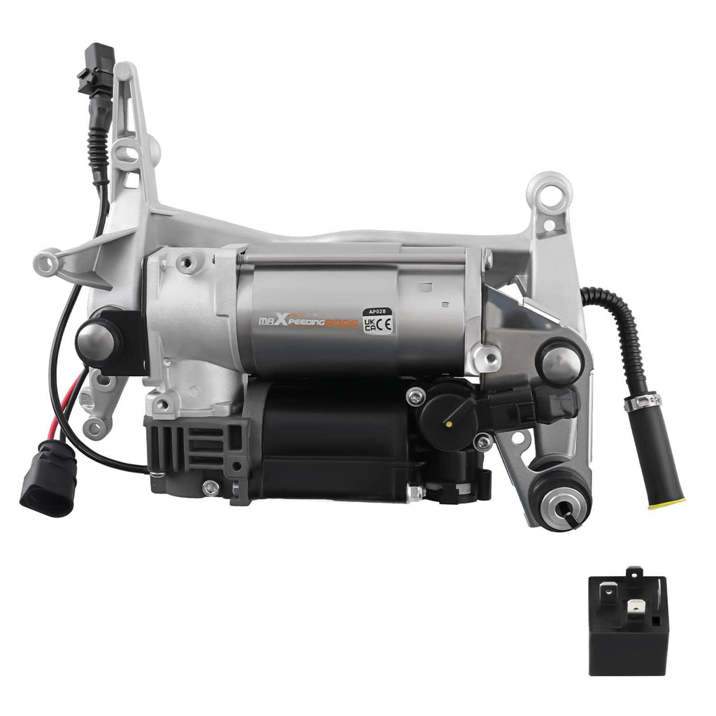 Luchtvering compressor met houder geschikt voor Audi Q7 4L 2006-2015 4L0698007