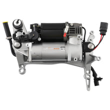 Load image into Gallery viewer, Luchtvering compressor met houder en relais geschikt voor VW Touareg 7L en Porsche Cayenne 9PA