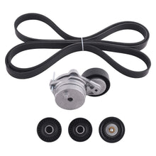 Laad de afbeelding in de galerijviewer, Ribbed V-belt set + tensioner geschikt voor VW Touareg geschikt voor Audi Q7 geschikt voor Porsche 3.0 0109979992