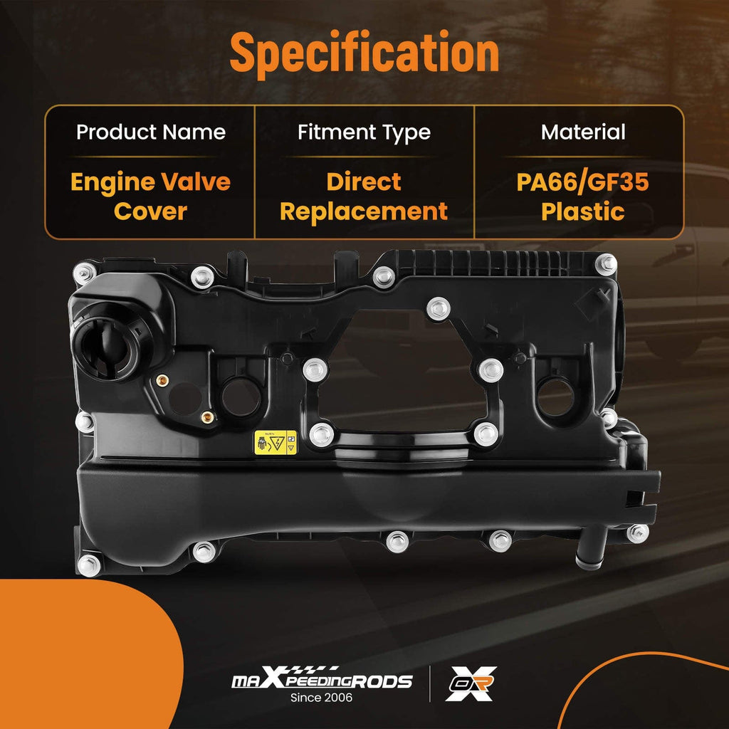 Klep Cover Cylinder Head Cover geschikt voor BMW X3 E83 Z4 E85 2.0i 3 Serie E46 11127509523