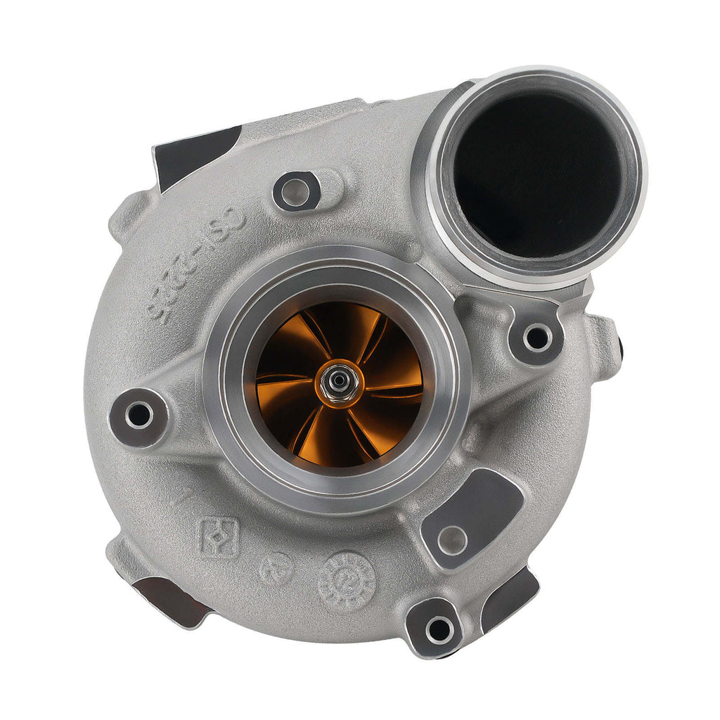 Links + rechts Side Turbo CHAR+Compressor Housing Billet geschikt voor Audi A6 A7 A8