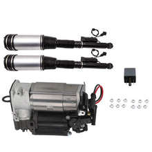 Laad de afbeelding in de galerijviewer, 3 SETS Luchtvering Shock Veerpoot Compressorpomp nieuw geschikt voor Mercedes W220 S-Klasse