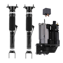 Laad de afbeelding in de galerijviewer, 2x Schokdemper achter + Luchtveringcompressor geschikt voor Mercedes ML GL W166 X166