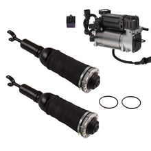 Laad de afbeelding in de galerijviewer, 2x voor Air Veerpoten met Compressor voor AUDI A6 voor Allroad 4B C5 Quattro
