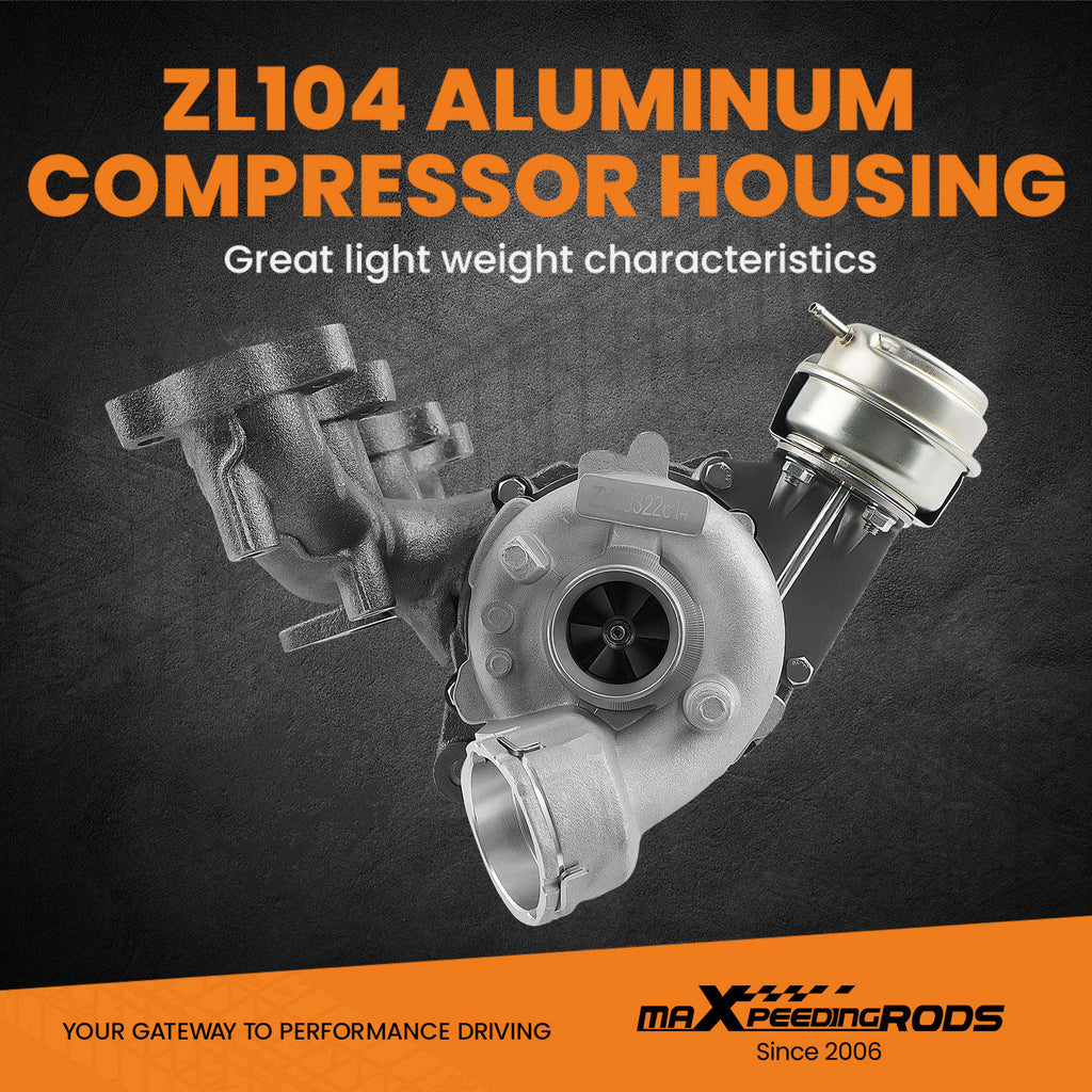 Turbo geschikt voor Audi VW Skoda Seat 2.0 TDI 103 KW 140 HP 765261 BMM BMP BVD
