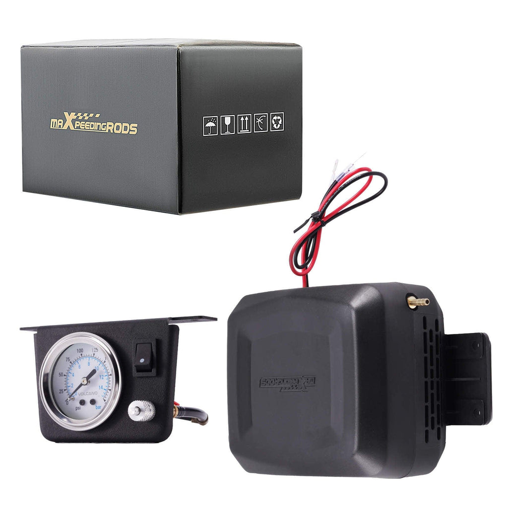 12V Luchtveringcompressor Controller Kit + Low-Pressure Sensor voor Vans Pickups