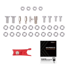 Laad de afbeelding in de galerijviewer, Luchtvering achterzijde + Mounting Kit geschikt voor Ford Transit TWIN RWD 350 2001- 4000KG
