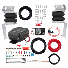 Laad de afbeelding in de galerijviewer, Luchtvering achterzijde + Compressor Controller Kit geschikt voor Ford Transit TWIN RWD 2001-
