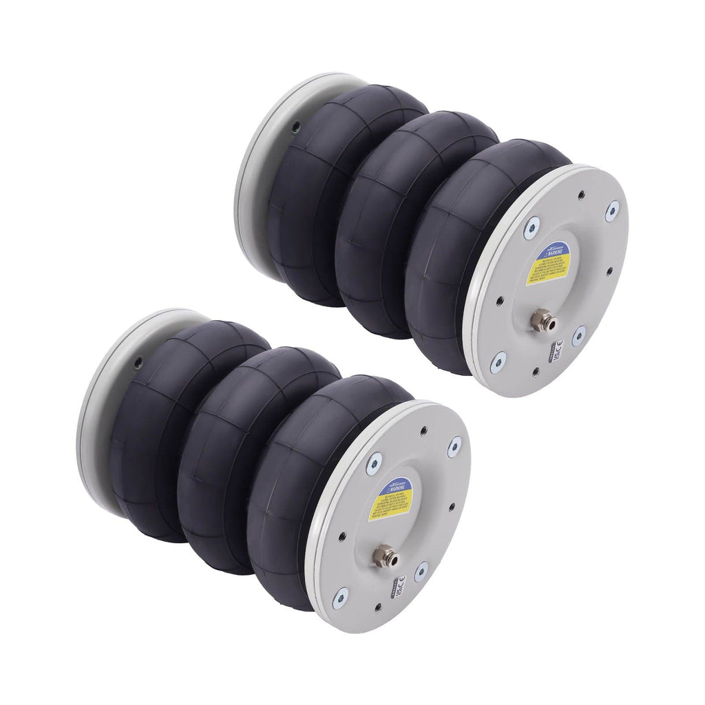 2x Luchtbalg achter + Beugel Kit geschikt voor Iveco Daily 35C - 55C 1999-2024 RWD