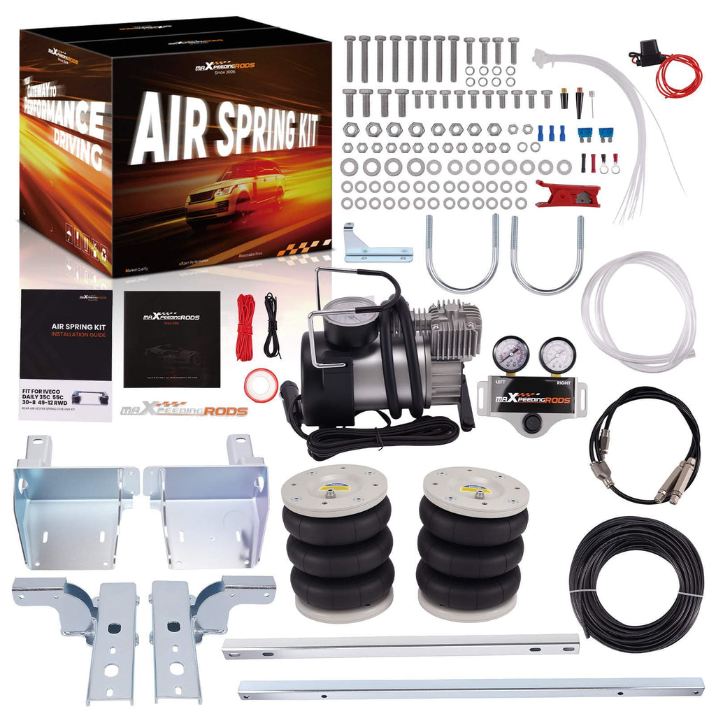 Luchtvering met Dual Circuit Kit geschikt voor Iveco Daily 35C - 55C 1999-2024 RWD