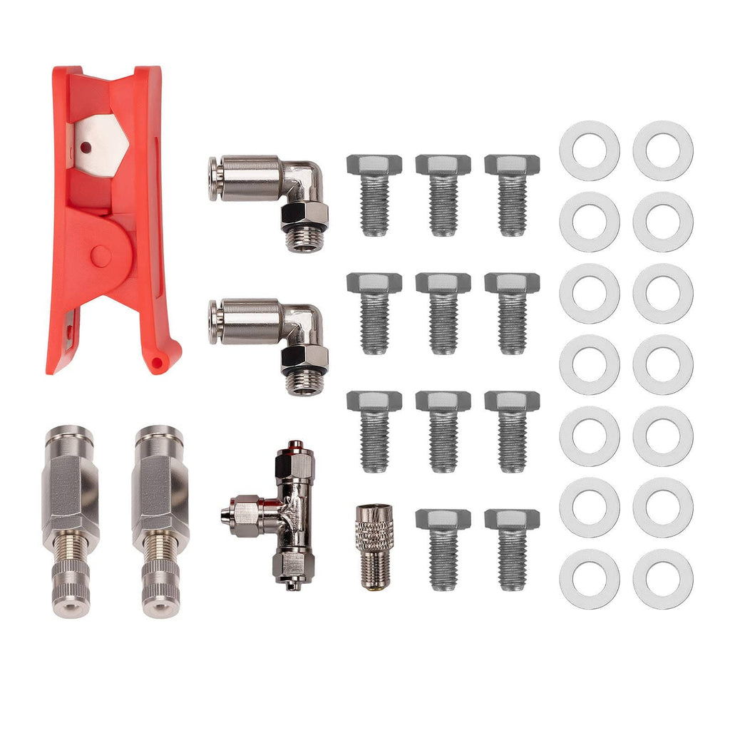 Achter Luchtveer + Compressor Controller Kit geschikt voor Mercedes-Benz Sprinter 2006-
