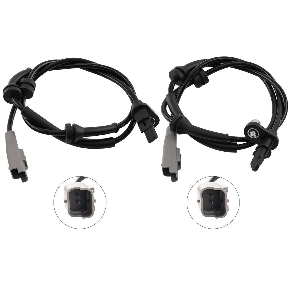 2x voor ABS-sensor geschikt voor Peugeot Expert Box 2007-2016 4545.E9