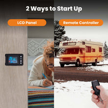 Laad de afbeelding in de galerijviewer, 12V 5KW Diesel Air Heater 2KW~5KW LCD Remote Control Caravan Motorhome vrachtwagens