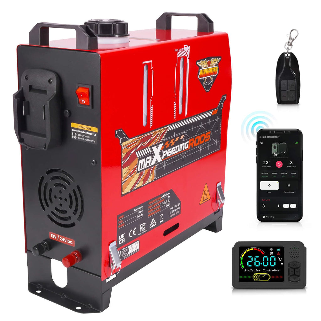 8KW Diesel Parking Heater Air Heater App Control voor Car Wireless Start