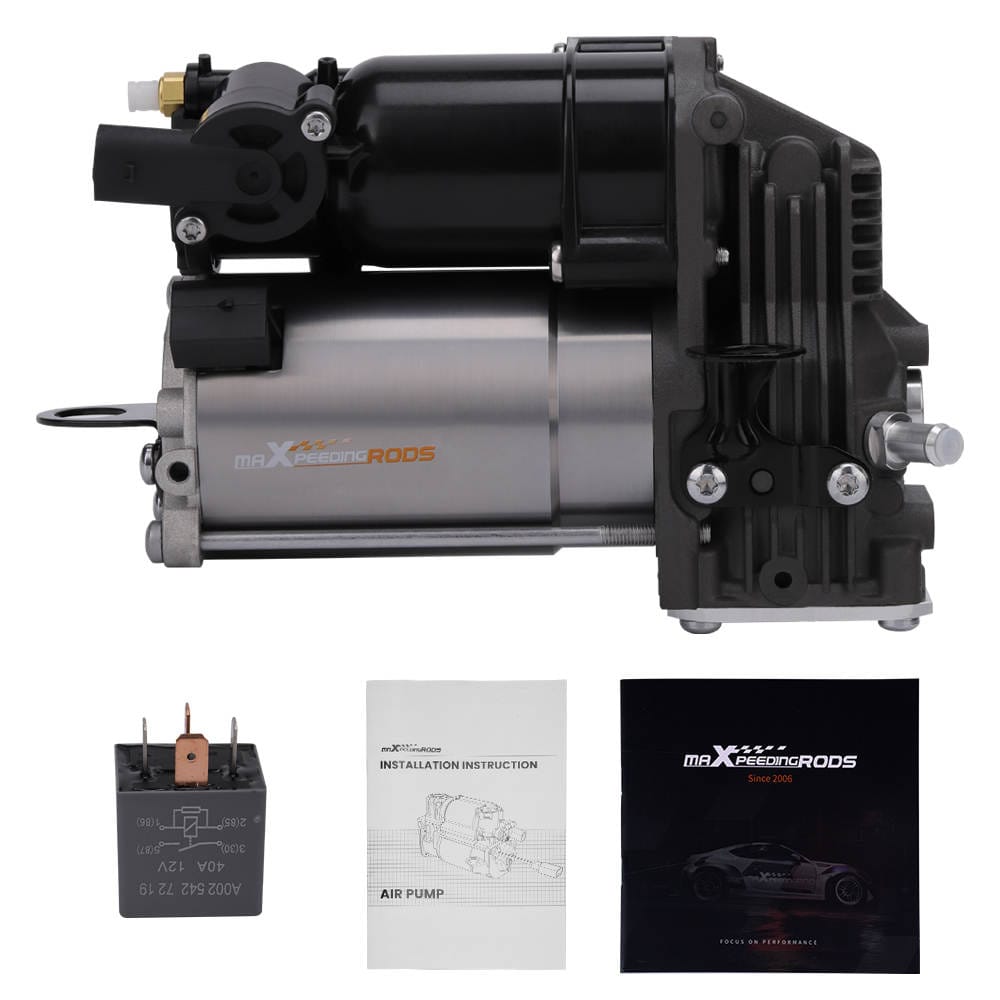 Luchtveringcompressor geschikt voor Mercedes ML GL Klasse X164 W164 A1643201204 +Relay